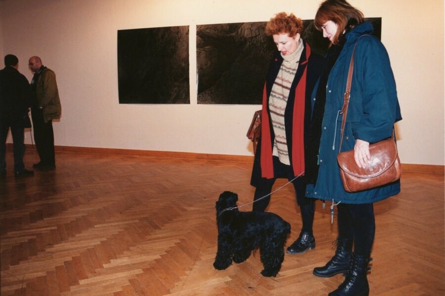 zleva: Bohuslava Olešová, Jitka Kměrová